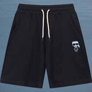 Fendi Men's Black Sporty Shorts